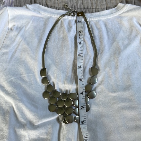 Silver Express Statement Necklace - Picture 3 of 3